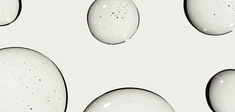 light bubbles floating
