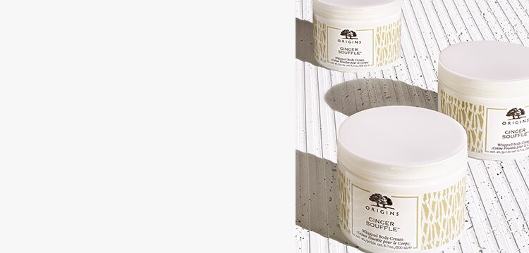 Ginger Souffles Origins sur fond blanc