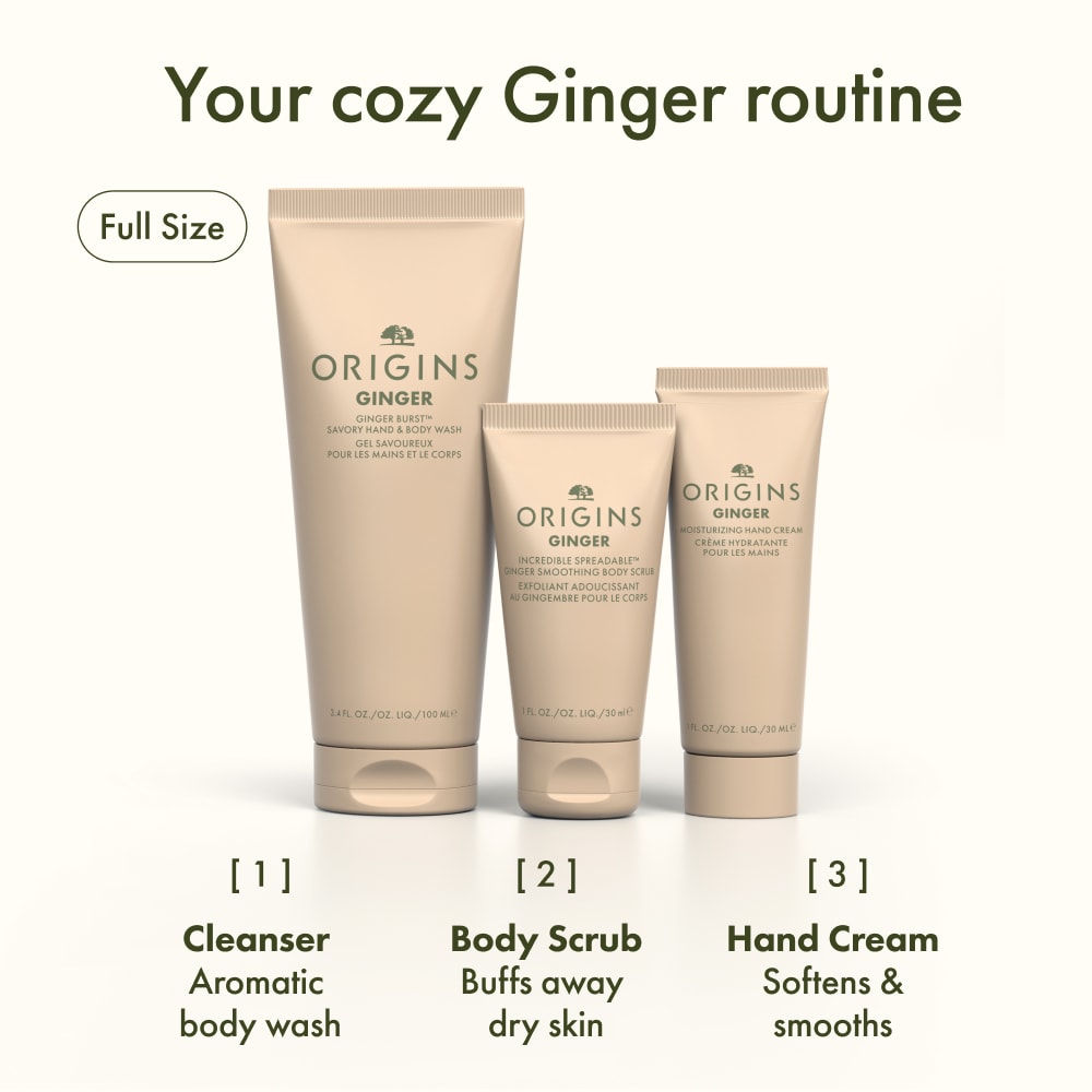 Ginger Mini Moments Gift Set for Hand & Body Care