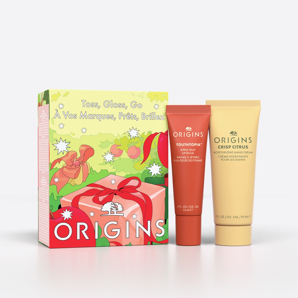 Gloss, Toss, Go Gift Set For Lips & Hands